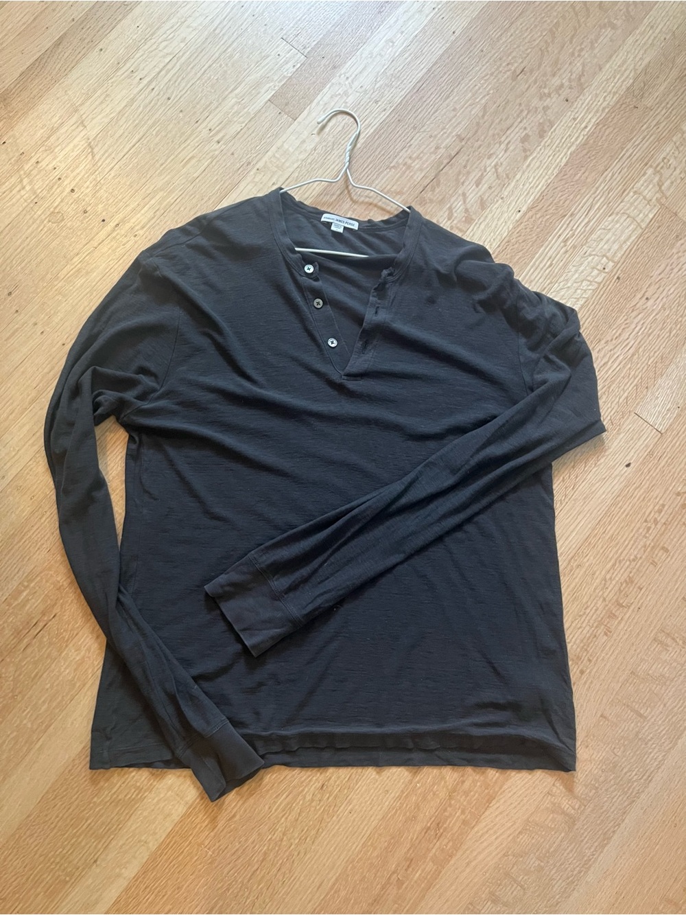 Dark Grey James Perce Henley